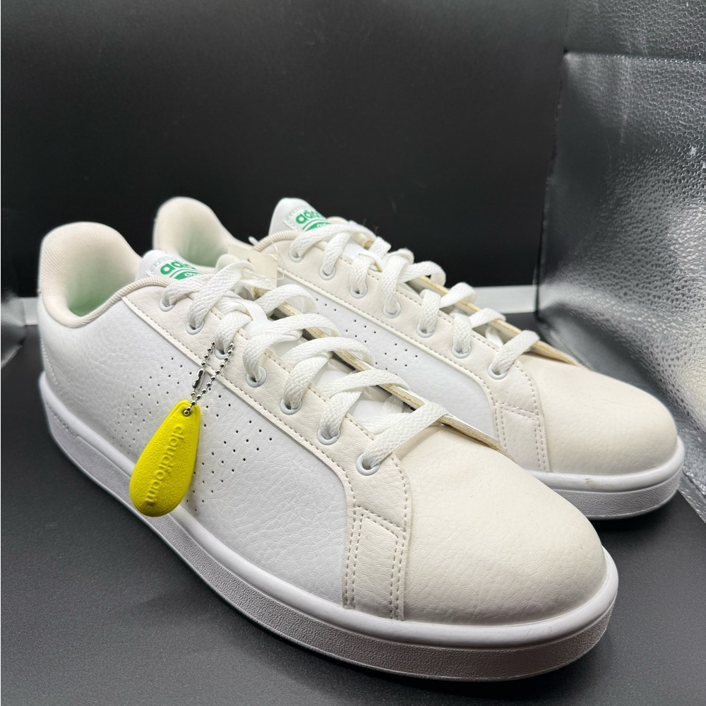 Size 14 - Adidas Cloudfoam Advantage Clean Footwear White